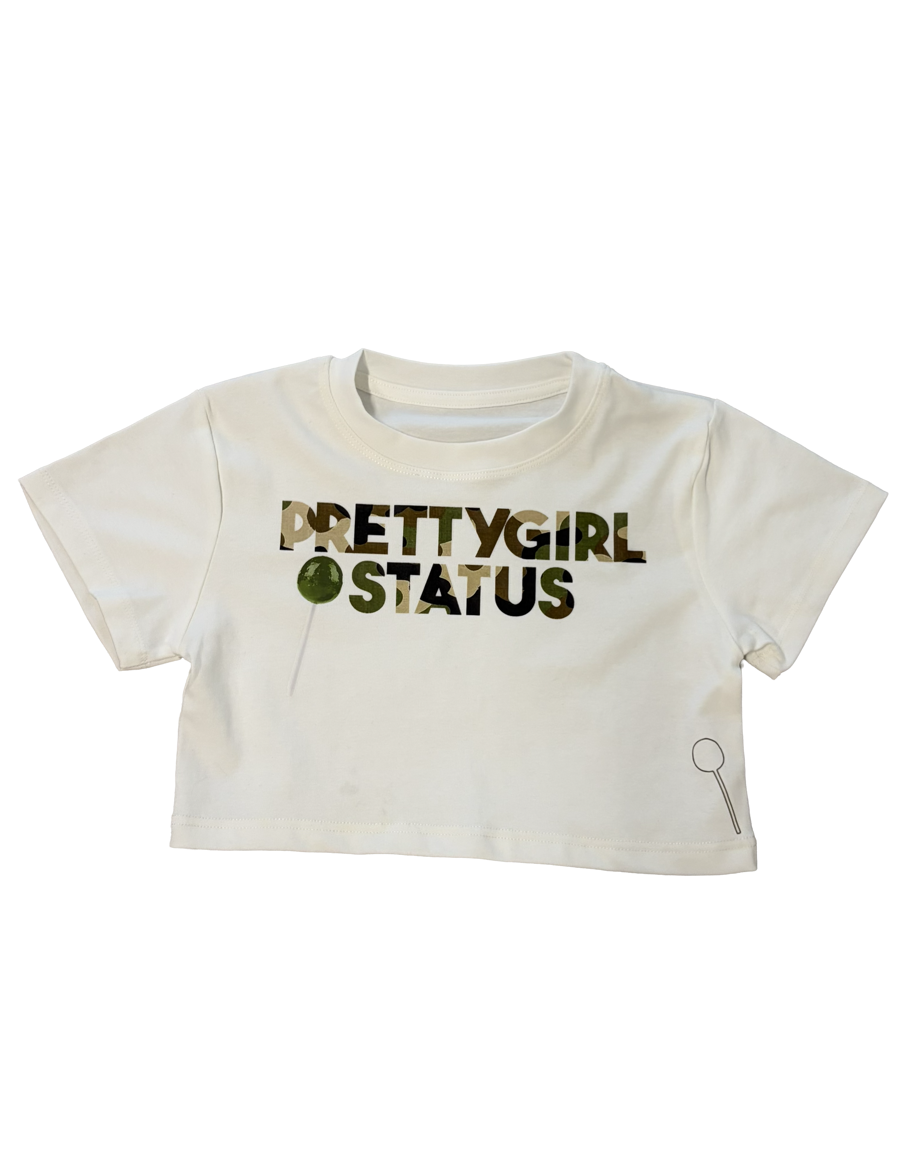 PRETTYGIRL CROP TOP - CAMO